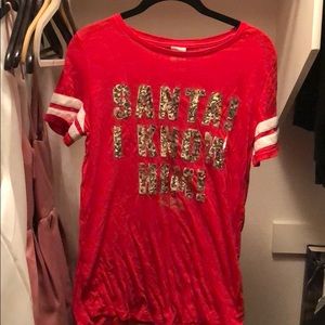 Pink Christmas shirt